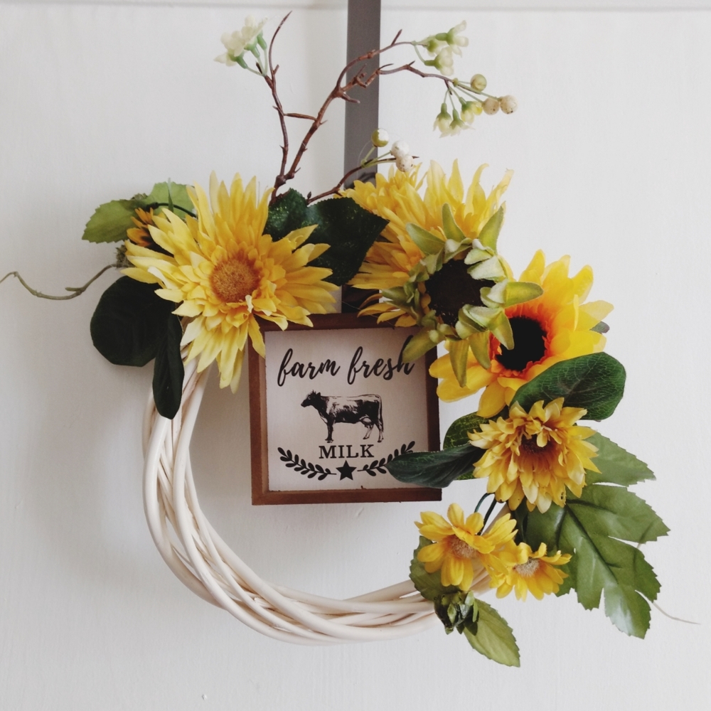 Homemade wreaths